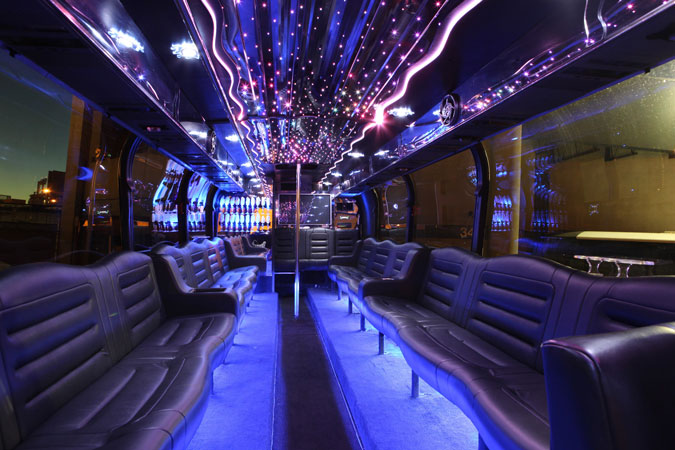 Audio Install for Party Bus in Sacramento